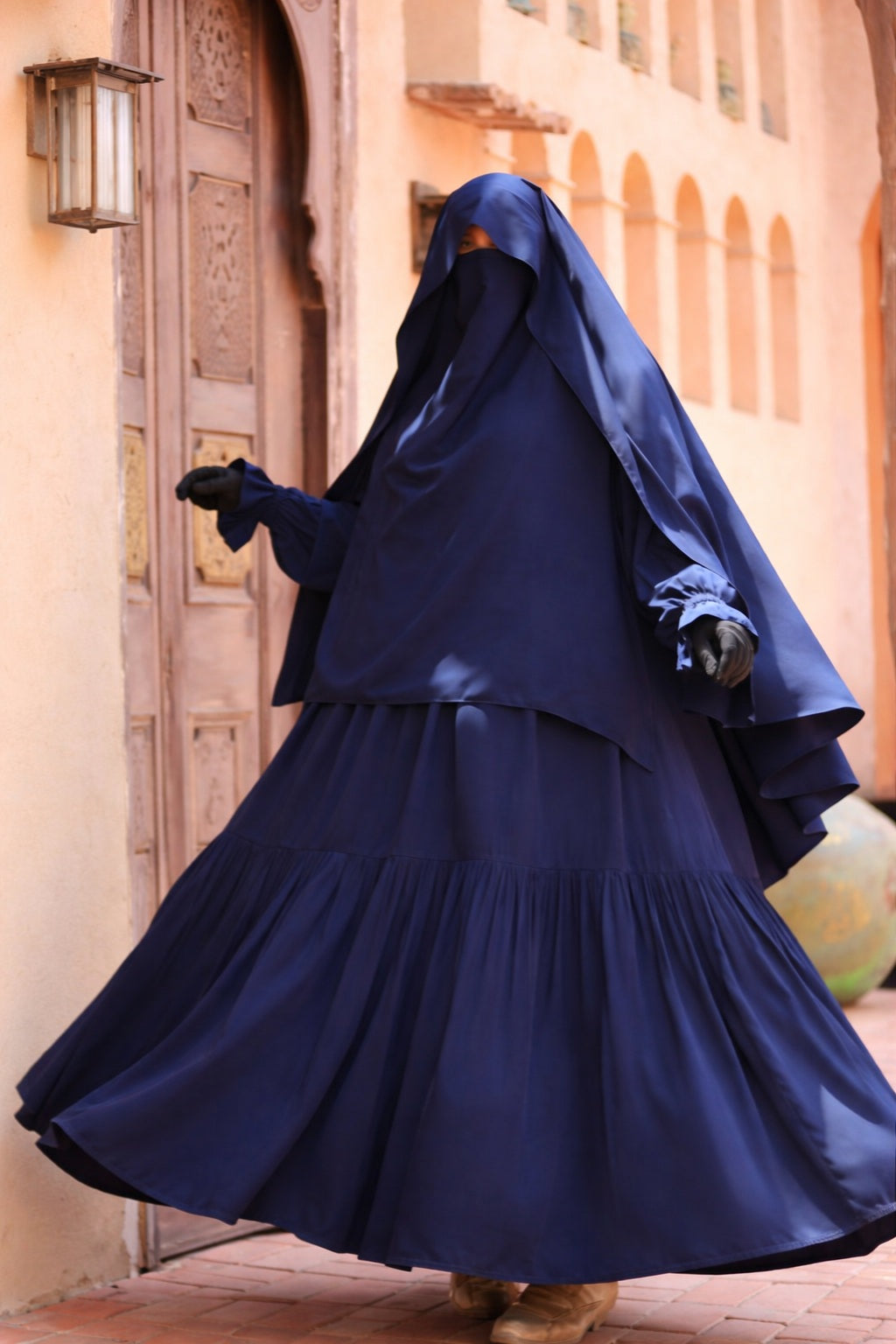 abaya jilbab allaitement large et confortable